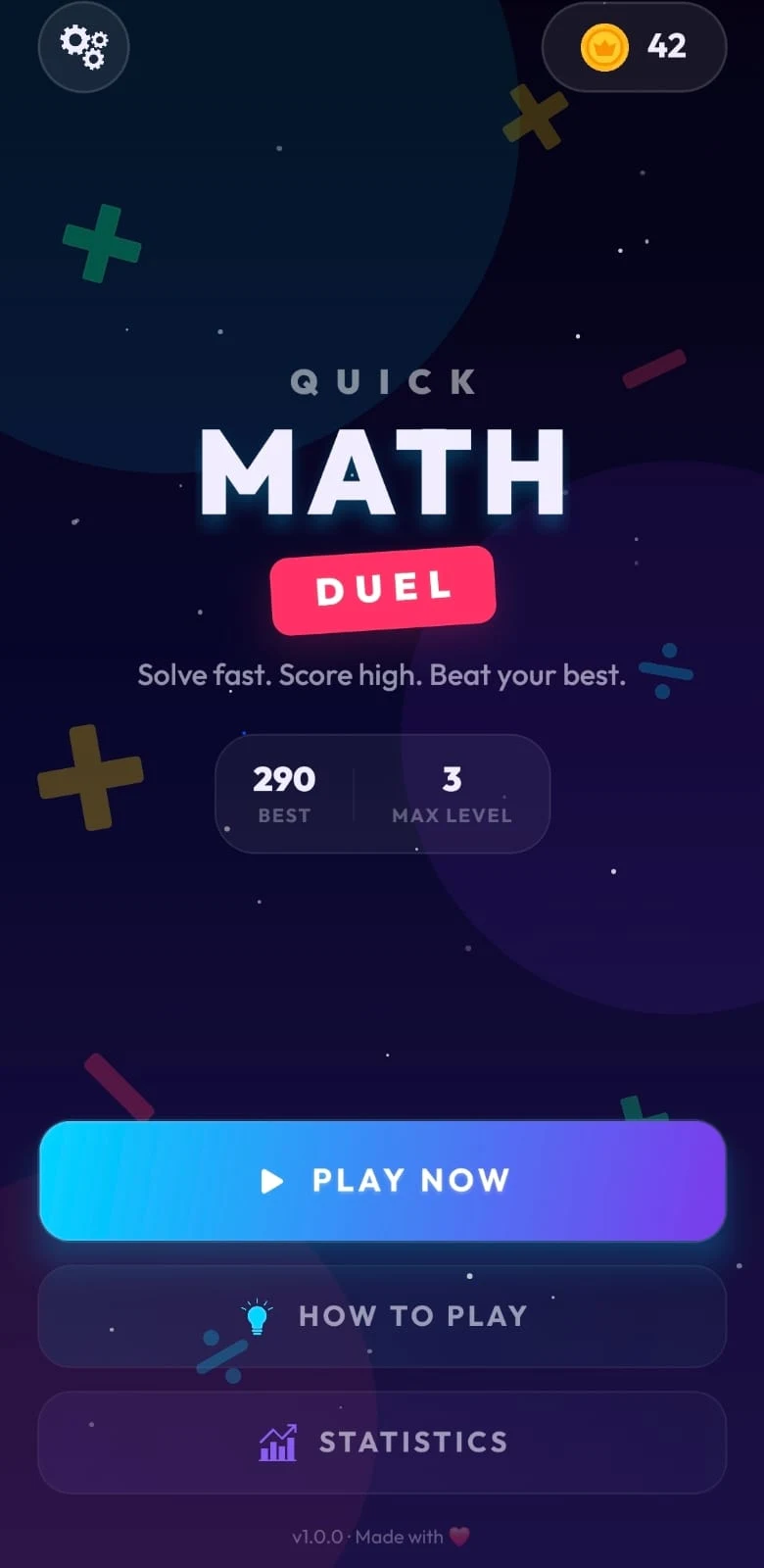 Quick Math Duel screenshot