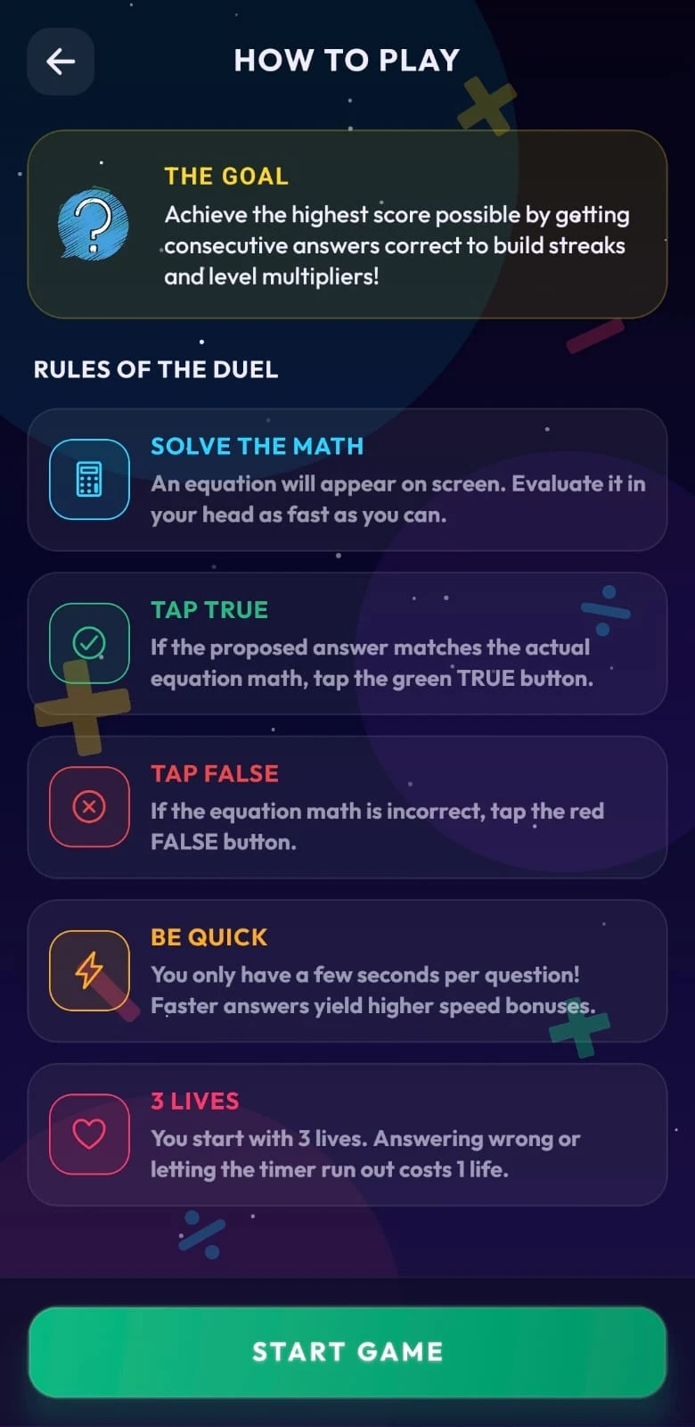 Quick Math Duel screenshot
